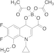 1-Cyclopropyl-6,7-difluoro-8-methoxy-4-oxo-1,4-dihydroquinoline-3-carboxylic Acid Anhydride with Diacetyl Borate