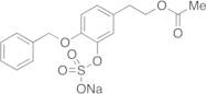 4-O-Benzyl-3-hydroxy Tyrosol α-Acetate-3-Sulfate Sodium Salt