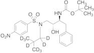 [(1S,2R)-1-Benzyl-2-hydroxy-3-[isobutyl-d9-[(4-nitrophenyl)sulfonyl]amino]propyl]carbamic Acid tert-Butyl Ester