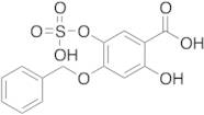 4-(Benzyloxy)-2-hydroxy-5-(sulfooxy)benzoic Acid