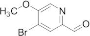 4-Bromo-5-methoxy-2-pyridinecarboxaldehyde