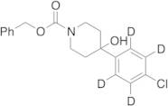 N-Benzyloxycarbonyl-4-(4-chlorophenyl-d4)-4-piperidinol