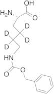 N6-(Benzyloxycarbonyl)-L-lysine-d4