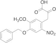 4-Benzyloxy-3-methoxy-6-nitrophenylpyruvic Acid