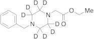(4-Benzylpiperazin-1-yl)acetic Acid Ethyl Ester-d8