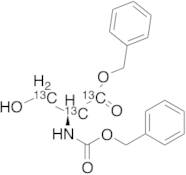 N-(Benzyloxycarbonyl)serine Benzyl Ester-13C3
