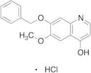 7-Benzyloxy-4-hydroxy-6-methoxyquinoline Hydrochloride