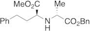2-(((R)-1-(Benzyloxy)-1-oxopropan-2-yl)amino)-4-phenylbutanoic Acid (R)-Methyl Ester