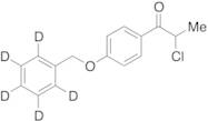 1-(4-(Benzyloxy)phenyl)-2-chloropropan-1-one-d5