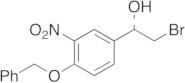 (S)-1-(4-Benzyloxy-3-nitrophenyl)-2-bromoethanol