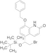 8-Benzyloxy-5-[(R)-2-bromo-1-(tertbutyldimethylsilyloxy)ethyl]-1H-quinolinone