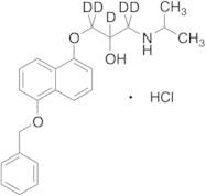 5-Benzyloxy Propranolol-d5 Hydrochloride