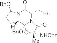 ((2R,5S,10aS,10bS)-5-Benzyl-8,10b-bis(benzyloxy)-2-methyl-3,6-dioxooctahydro-2H-oxazolo[3,2-a]py...