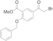 2-Benzyloxy-5-bromoacetylbenzoic Acid Methyl Ester