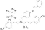 N-(4-Benzyloxy)benzyl O-tert-Butyldimethylsilyl Ractopamine