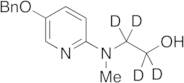 2-[(5-Benzyloxypyridin-2-yl)methylamino]ethanol-d4