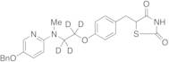 5-Benzyloxy Rosiglitazone-d4