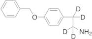 2-[4-(Benzyloxy)phenyl]ethanamine-d4