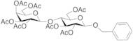 Benzyl 4-O-(2,3,4,6-tetra-O-acetyl-b-O-galactopyranosyl)- 2,3,6-tri-O-acetyl-b-D-glucopyranoside