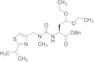 Benzyl (S)-4,4-Diethoxy-2-(3-((2-isopropylthiazol-4-yl)methyl)-3-methylureido)butanoate