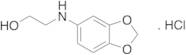 2-(Benzo[d][1,3]dioxol-5-ylamino)ethanol Hydrochloride