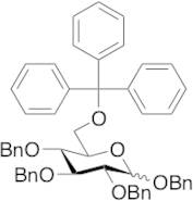 Benzyl 2,3,4-Tri-O-benzyl-6-O-(triphenylmethyl)-D-glucopyranoside