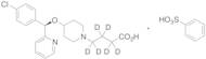 (R)-Bepotastine Besylate-d6
