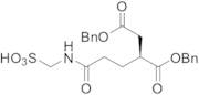 (S)-(6-(Benzyloxy)-4-((benzyloxy)carbonyl)-6-oxohexanamido)methanesulfonic Acid