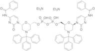 N4-Benzoyl-N-trityl-morpholino Cytosine Phosphate Dimer Ditriethylamin Salt