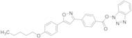 1H-Benzo[d][1,2,3]triazol-1-yl 4-(5-(4-(pentyloxy)phenyl)isoxazol-3-yl)benzoate