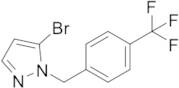 5-Bromo-1-[[4-(trifluoromethyl)phenyl]methyl]-1H-pyrazole