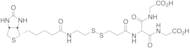 [Biotinylamidoethyl]-dithiomethylenemalonic Acid Bis(2-aminoethanoic Acid)