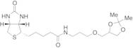 N-Biotinyl-3-aminopropyl Solketal