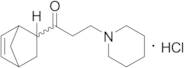 1-(Bicyclo[2.2.1]hept-5-en-2-yl)-3-(piperidin-1-yl)propan-1-one Hydrochloride Hydrochloride