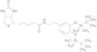 N-Biotinyl O,O'-[(1,1-Dimethylethyl)dimethylsilyl]-dopamine