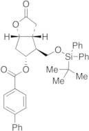 [1,1'-Biphenyl]-4-carboxylic Acid (3aR,4S,5R,6aS)-4-(tert-Butyldiphenylsilyloxy)methyl)hexahydro...