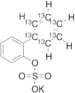 2-Biphenylyl-13C6 Sulfate Potassium Salt