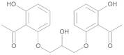 1,3-Bis(2-acetyl-3-hydroxyphenoxy)-2-hydroxypropane