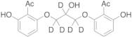 1,3-Bis(2-acetyl-3-hydroxyphenoxy)-2-hydroxypropane-D5