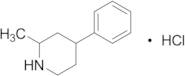 2-Methyl-4-phenylpiperidine Hydrochloride (Mixture of Diastereomers)