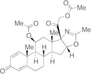 (11b,16b)-11,21-bis(acetyloxy)-2'-methyl-5'H-pregna-1,4-dieno[17,16-d]oxazole-3,20-dione(Deflaza...