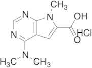 4-(dimethylamino)-7-methyl-7H-pyrrolo[2,3-d]pyrimidine-6-carboxylic acid hydrochloride