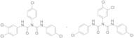 Mixture of [3,5-Bis(4-chlorophenyl)-1-(3,4-dichlorophenyl)biuret + 1,5-Bis(4-chlorophenyl)-3-(3,4-…