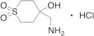 4-(Aminomethyl)-4-hydroxy-1λ6-thiane-1,1-dione Hydrochloride