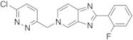5-((6-Chloropyridazin-3-yl)methyl)-2-(2-fluorophenyl)-5H-imidazo[4,5-c]pyridine