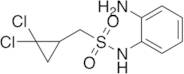 N-(2-Aminophenyl)-1-(2,2-dichlorocyclopropyl)methanesulfonamide