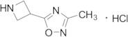 5-(Azetidin-3-yl)-3-methyl-1,2,4-oxadiazole Hydrochloride