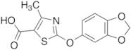 2-(1,3-Benzodioxol-5-yloxy)-4-methyl-1,3-thiazole-5-carboxylic Acid