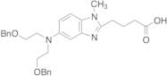 4-(5-(Bis(2-(benzyloxy)ethyl)amino)-1-methyl-1H-benzo[d]imidazol-2-yl)butanoic Acid