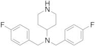 N,N-bis[(4-fluorophenyl)methyl]piperidin-4-amine